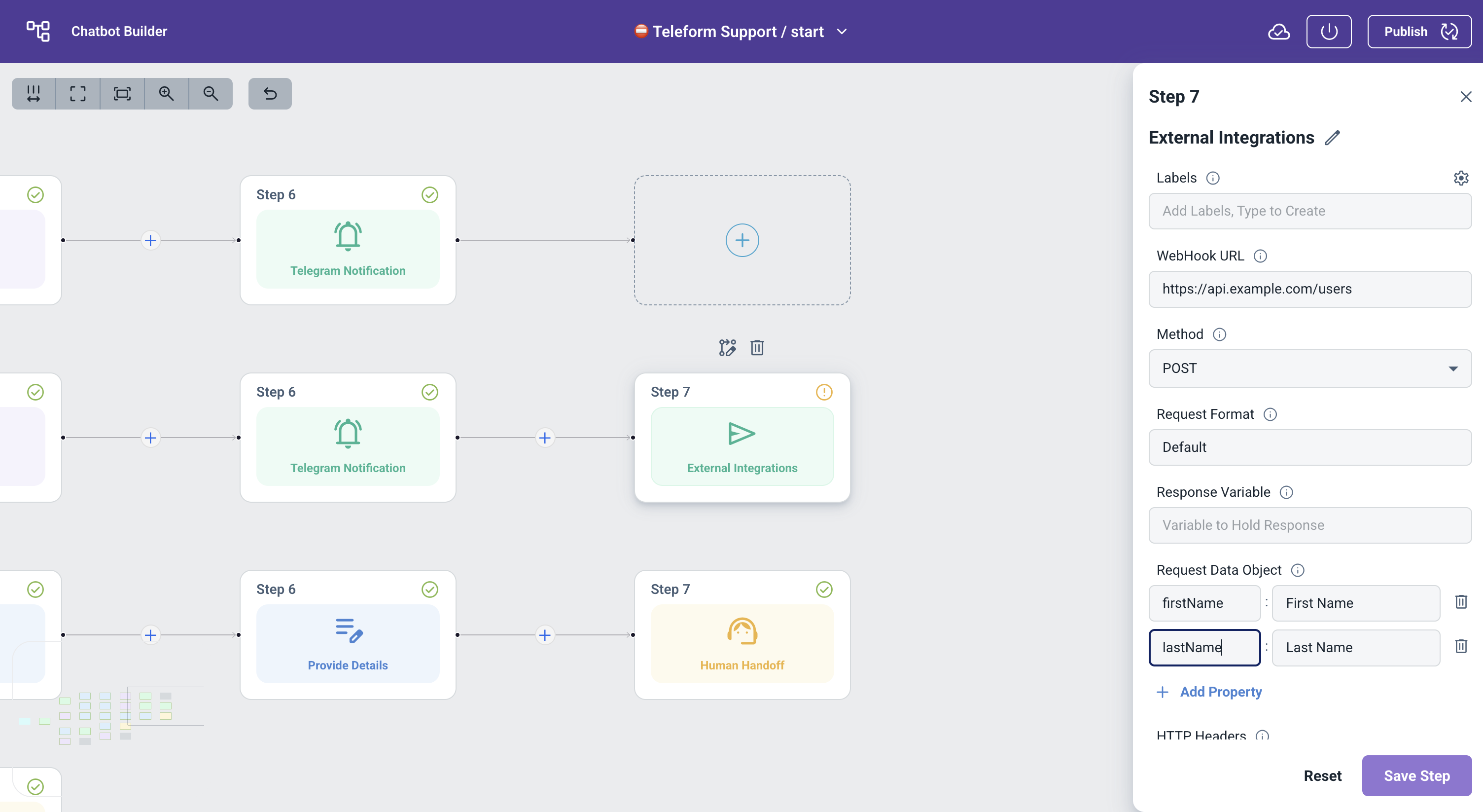 External Integrations Node Example